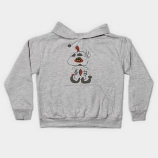 Woman and Bird Kids Hoodie